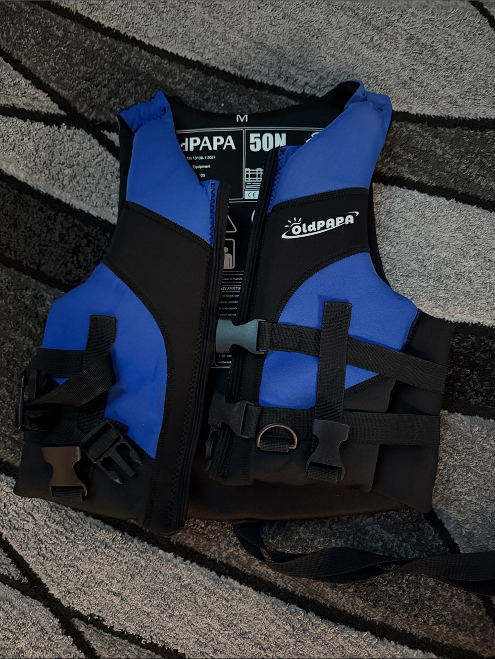 Kids Blue Life Jacket Swim Vest